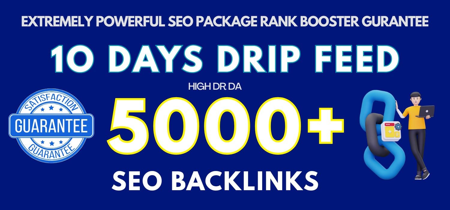 DRIP FEED - PBN, GUEST POST, BLOG POST,WEB 2.0,manual link building all in one backlinks seo service