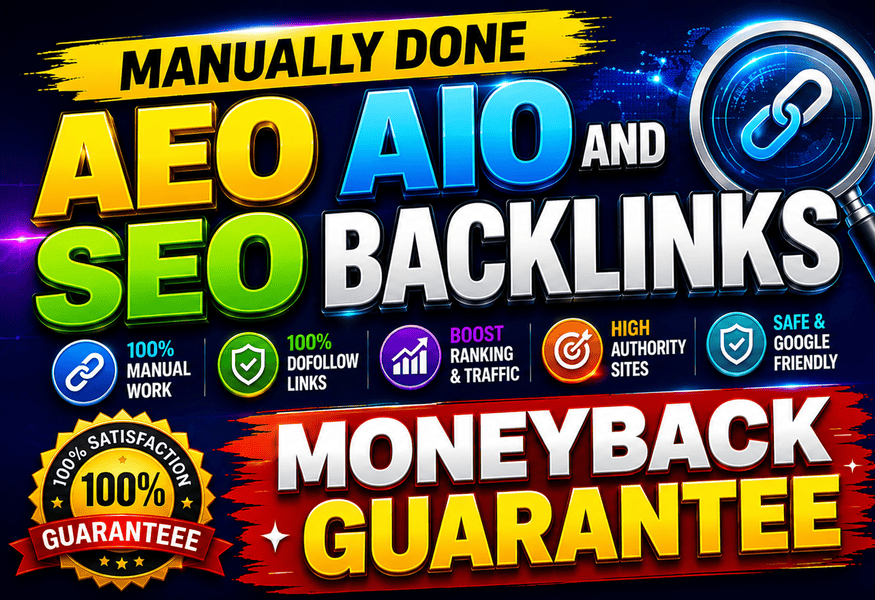 1050+Indexed and contractual AEO AIO and SEO Backlink...