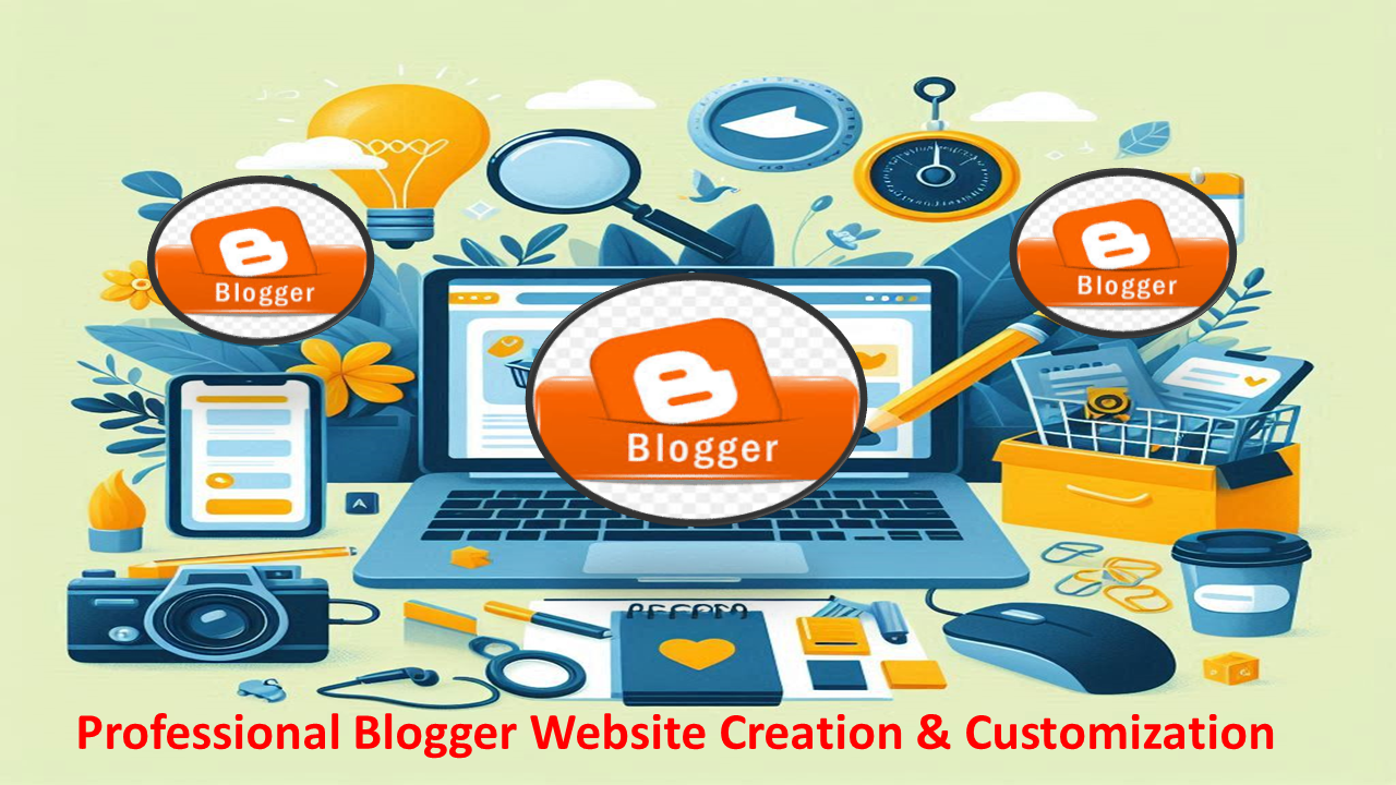 Get your Blogger Website Creation & Customization