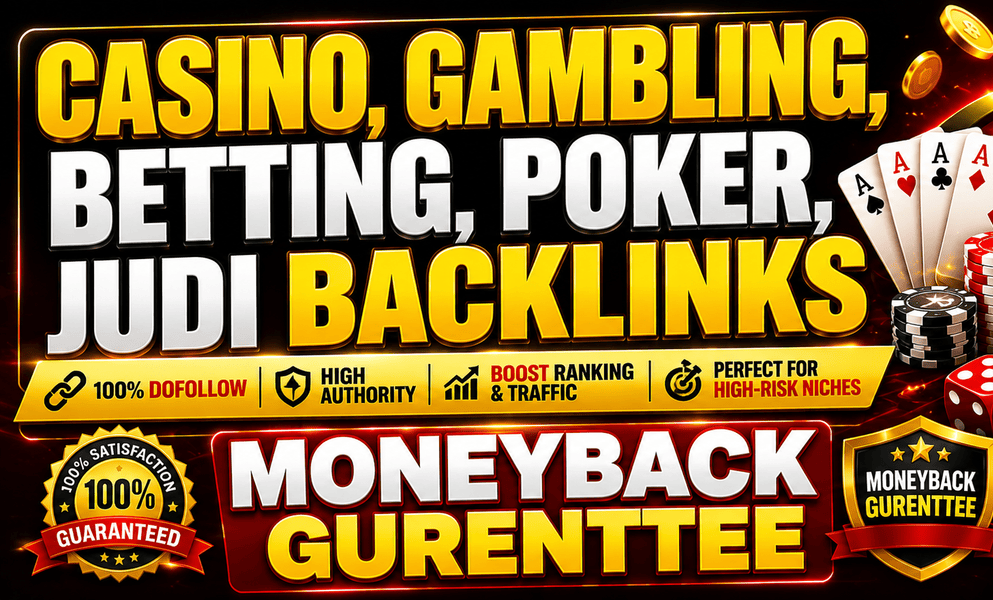 Rank your CASINO, GAMBLING, BETTING, POKER, JUDI site to Google page one
