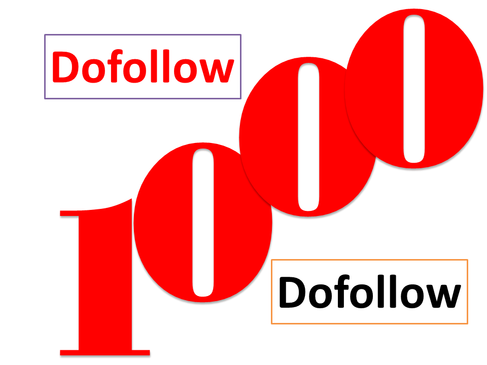 Get Rank with 1000 High-Quality Backlinks 