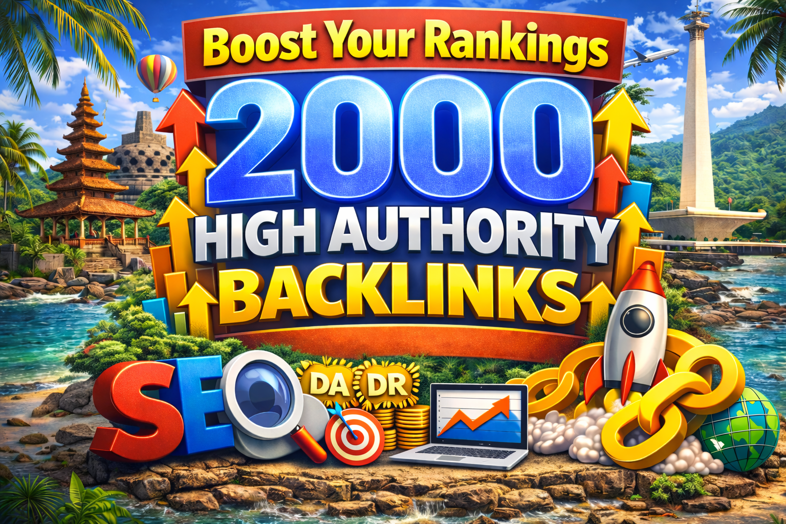 Boost Your Websites Rankings With 2000 High Authority...