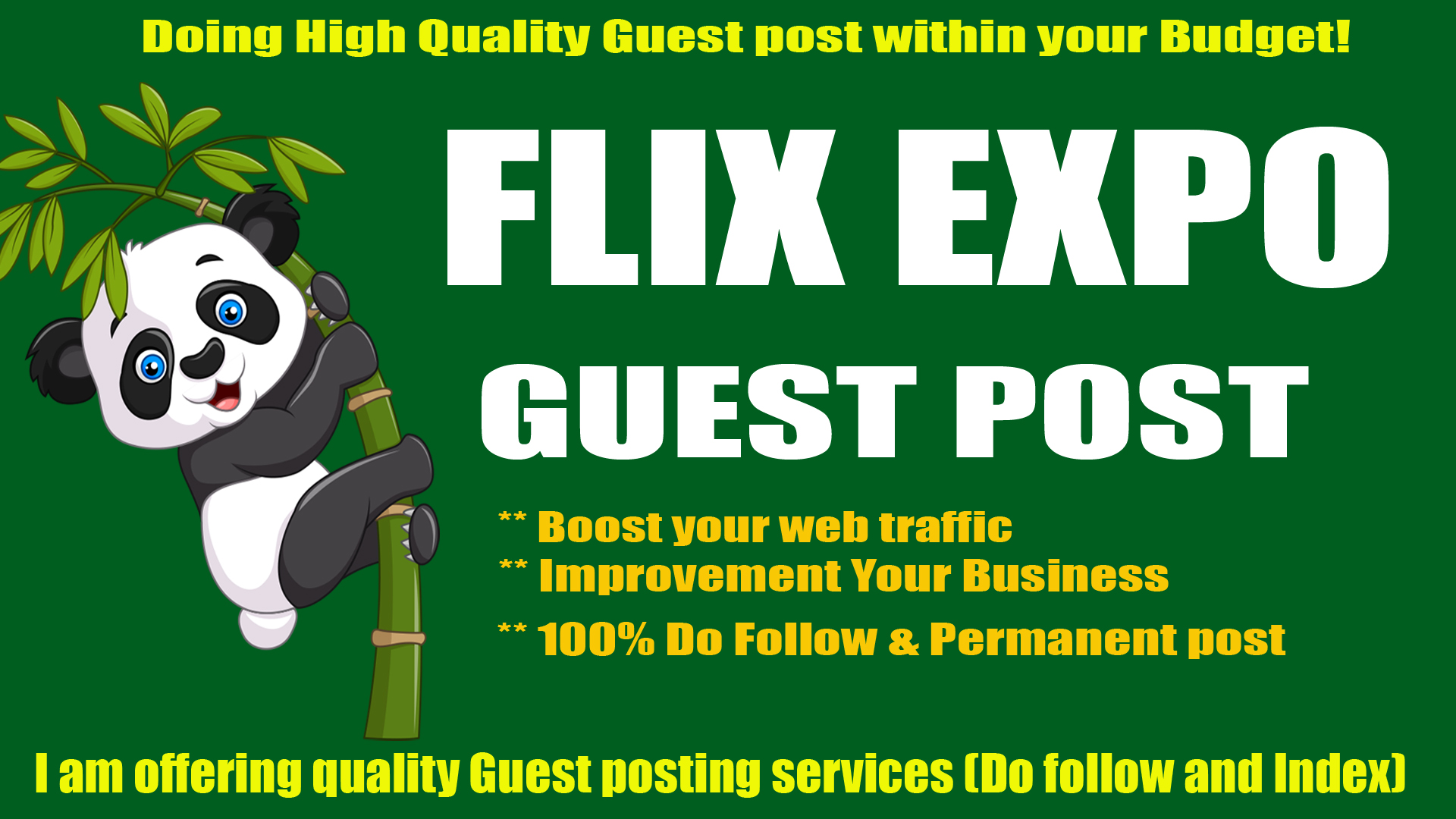 Guest post on Flix Expo with Quality Content Marketing