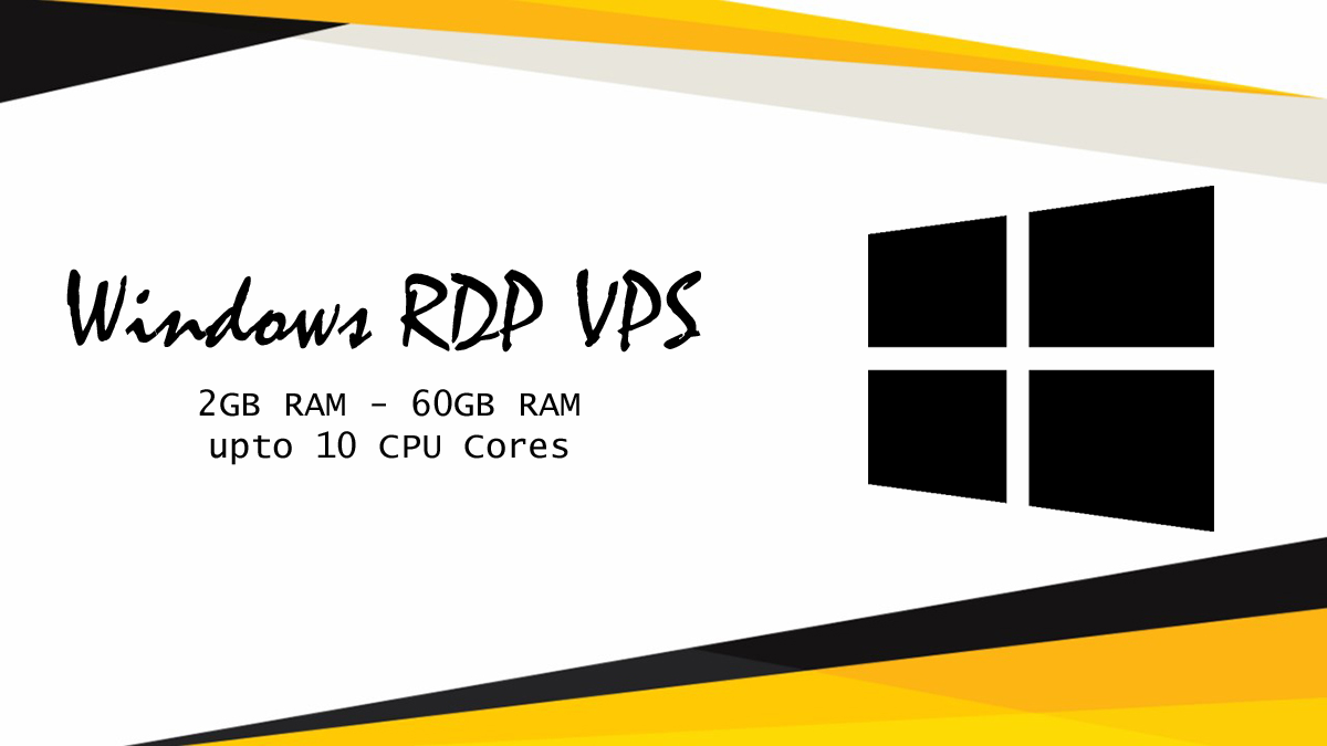 Windows RDP VPS Dedicated with Admin Access