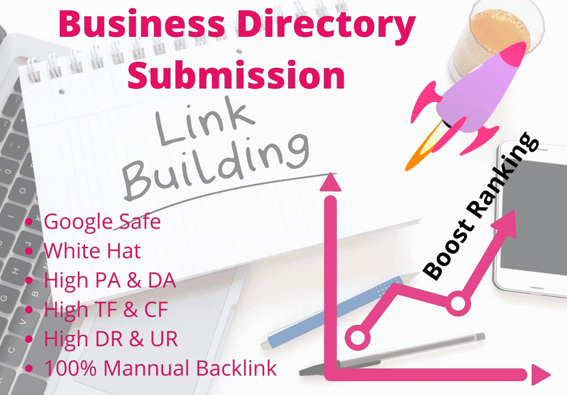 I will do 50 High Quality Directory SEO Backlinks For Your Website 2024 Updated 