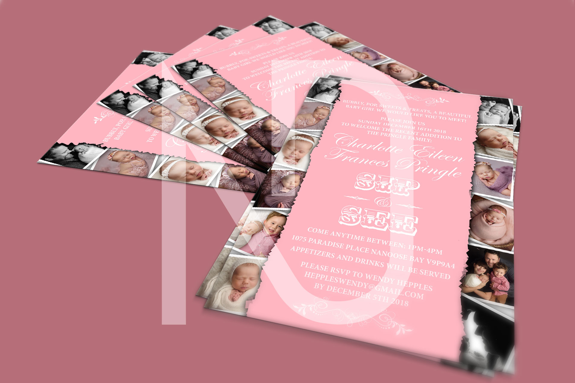 Amazing Invitation/Flyer Design for Wedding/Event/Party/Holidays/Seasons