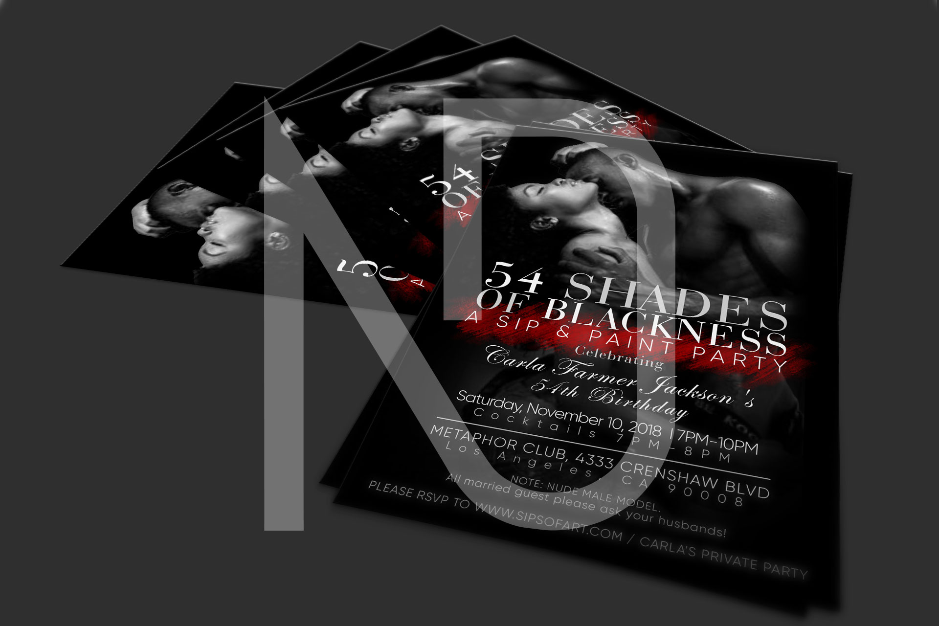 Amazing Invitation/Flyer Design for Wedding/Event/Party/Holidays/Seasons