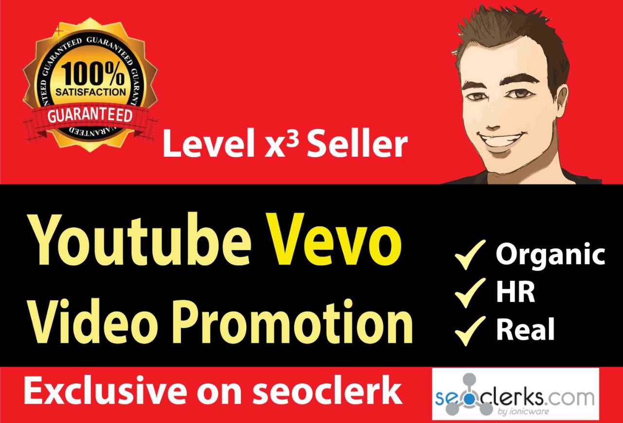 Youtube Vevo video promotion for getting real audiences 