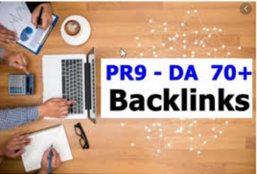 Get 10 PR9 - DA (Domain Authority) 70+ Backlinks for your Website 