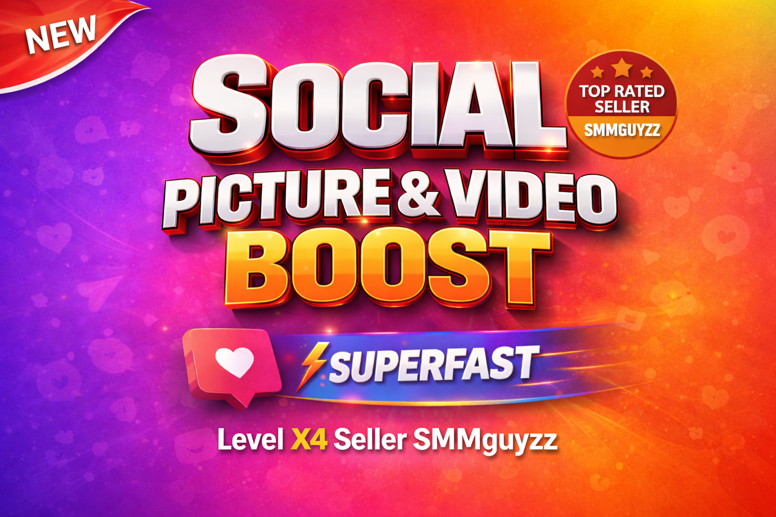 Get Real Social Picture OR Video High Quality Booster 