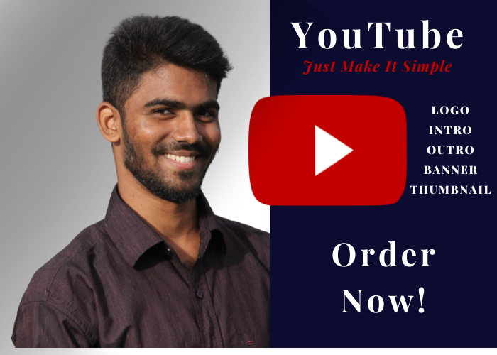 I'll Create Professional YouTube Logo, Intro, Outro...