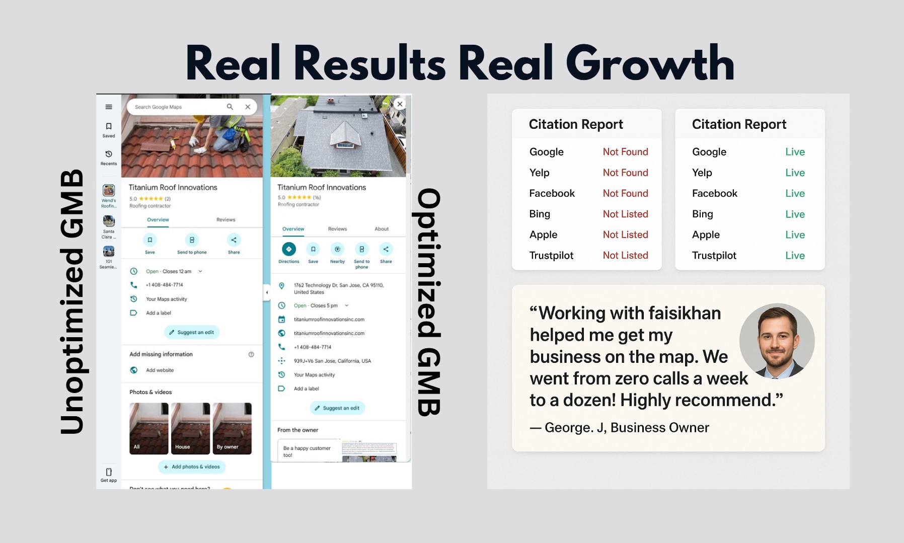 I will optimize your Google My Business Profile GMB and build 35+ local citations for map rankings