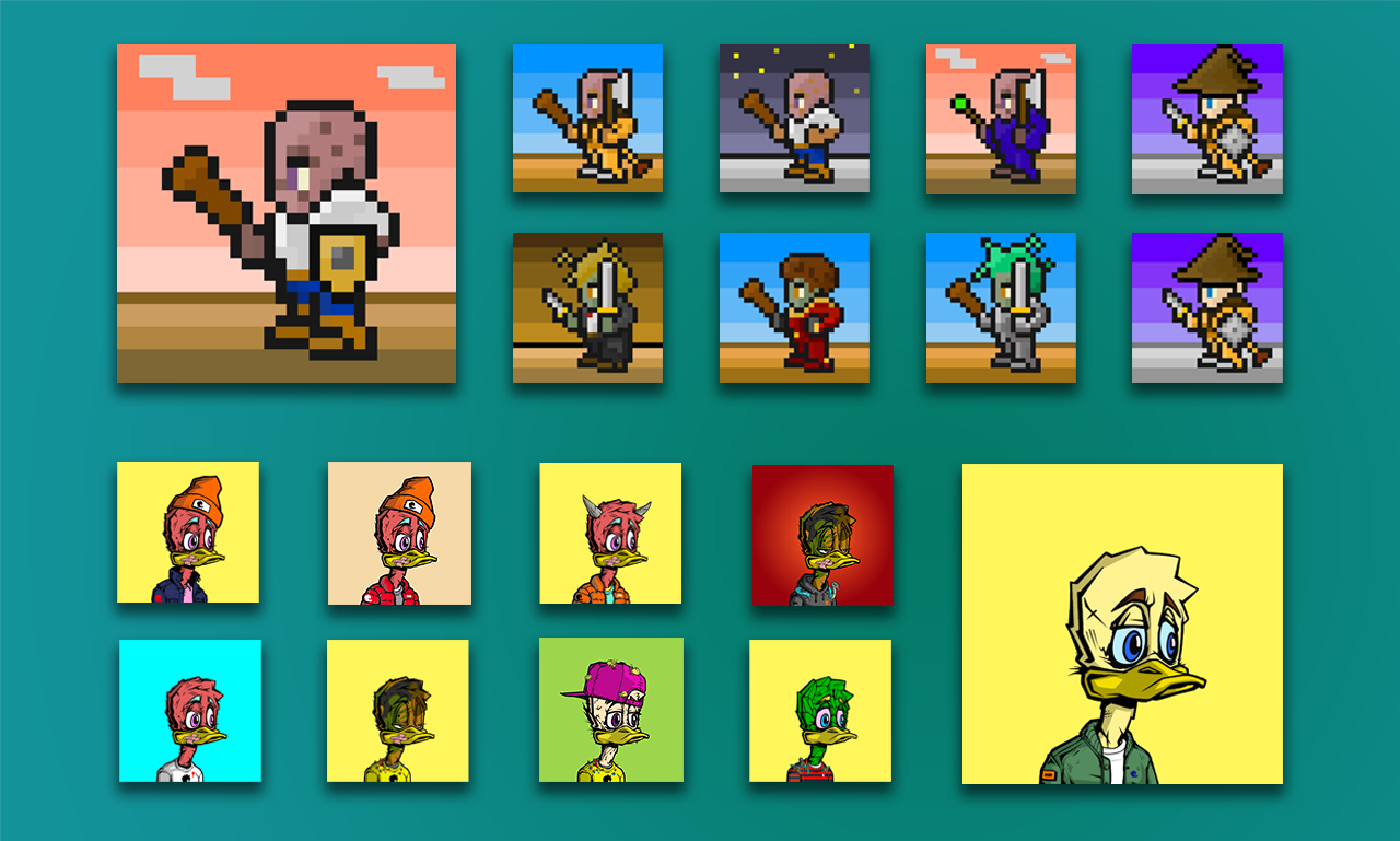 I will generate 1k 5k 10k nft art variations with metadata