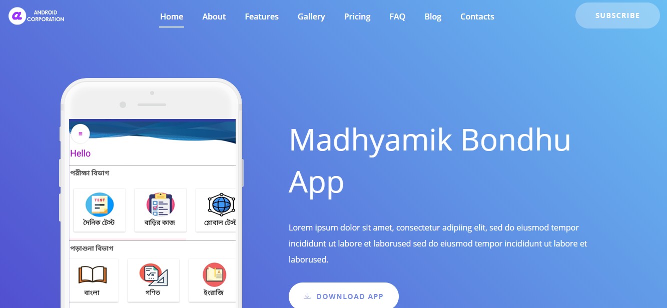 Create a WONDERFUL Landing page for APP or Anything Else