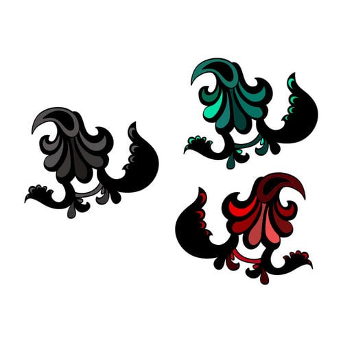 Get Simple and elegant 96 Ornamental Vector Elements