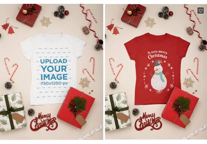 Awesome T-Shirt Mockup with Your Design