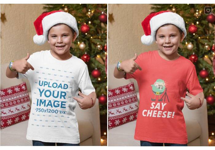 Awesome T-Shirt Mockup with Your Design