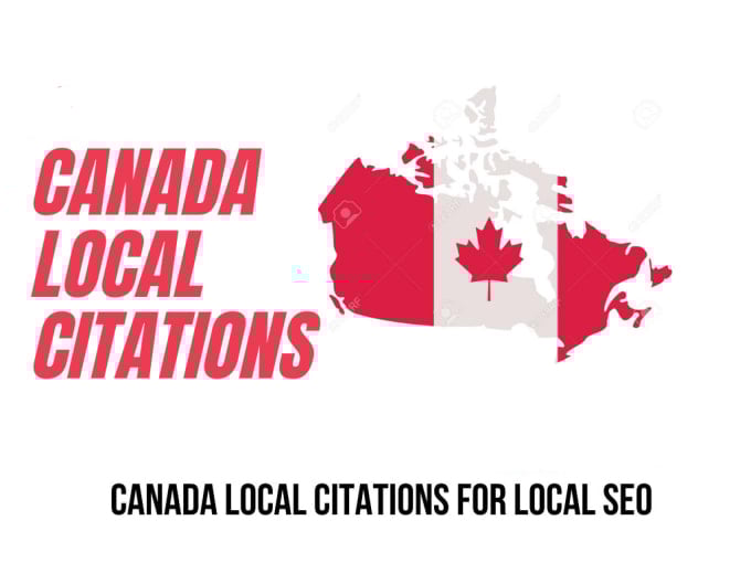 Do Manually TOP 50 CA Local Citations for Local SEO. I always ensure best quality work.