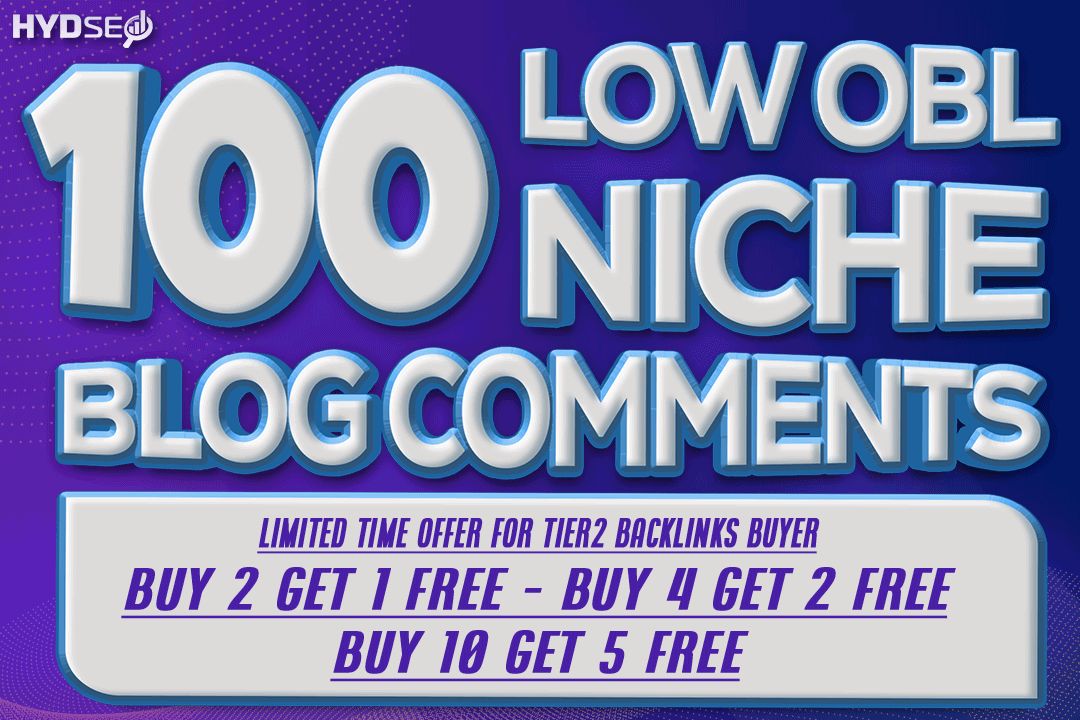 Dofollow 100 low OBL NICHE blog comments backlins on High Authority Sites - general casino slot judi