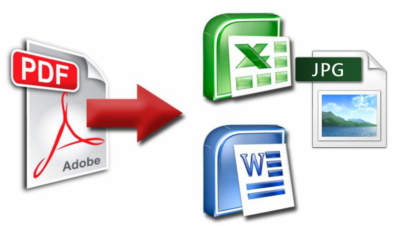 Convert your PDF Document files to Excel, word files Typing for $6
