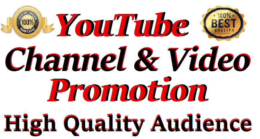 Good Retention YouTube Video Promotion Social Media Boosting
