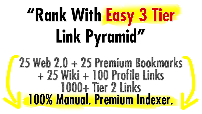175+ High Authority 2 Tier Backlinks To Rank #1