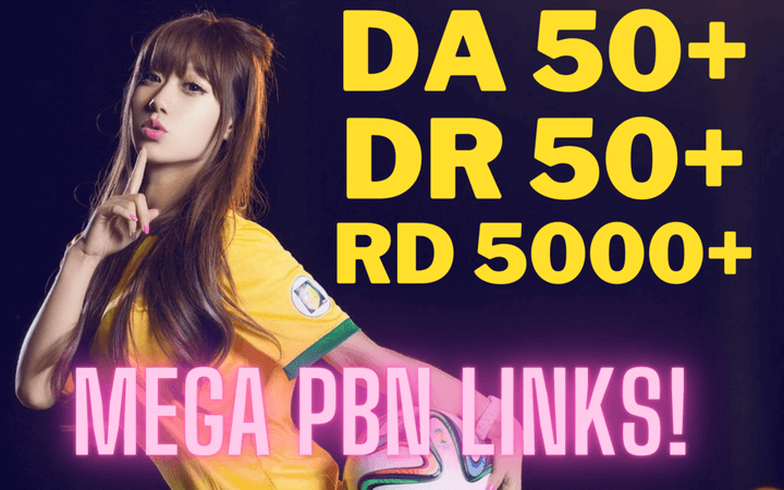 Guaranteed 15 DA/DR 50+ PBN Links to Rank 1