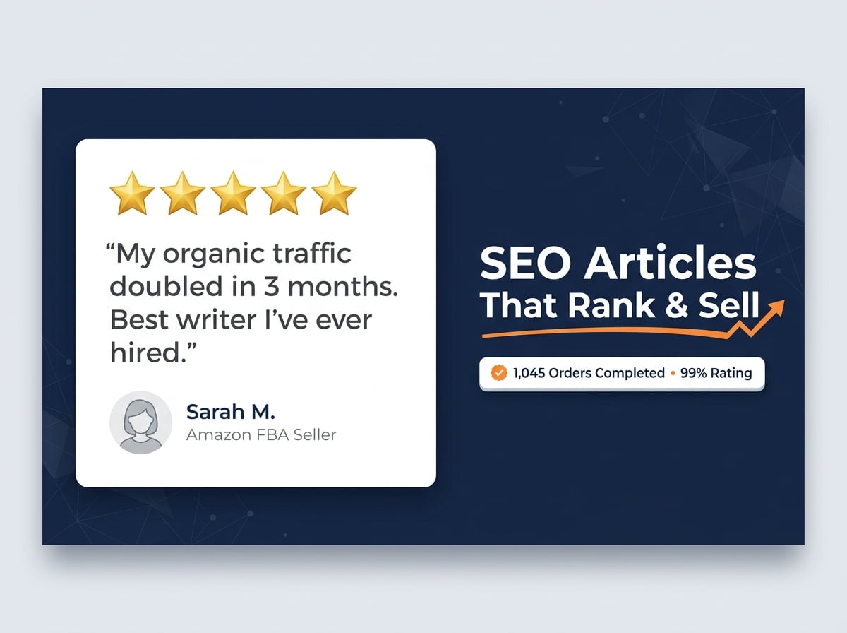 Write 1.000 Word SEO Articles, Product Descriptions, and Affiliate Reviews that Actually Convert