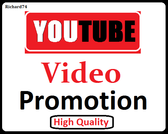 YouTube Videos Marketing High Quality And Fast Delivery just 