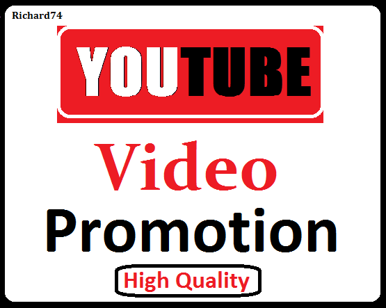 YouTube Video Marketing Organic,  High Quality And Safe