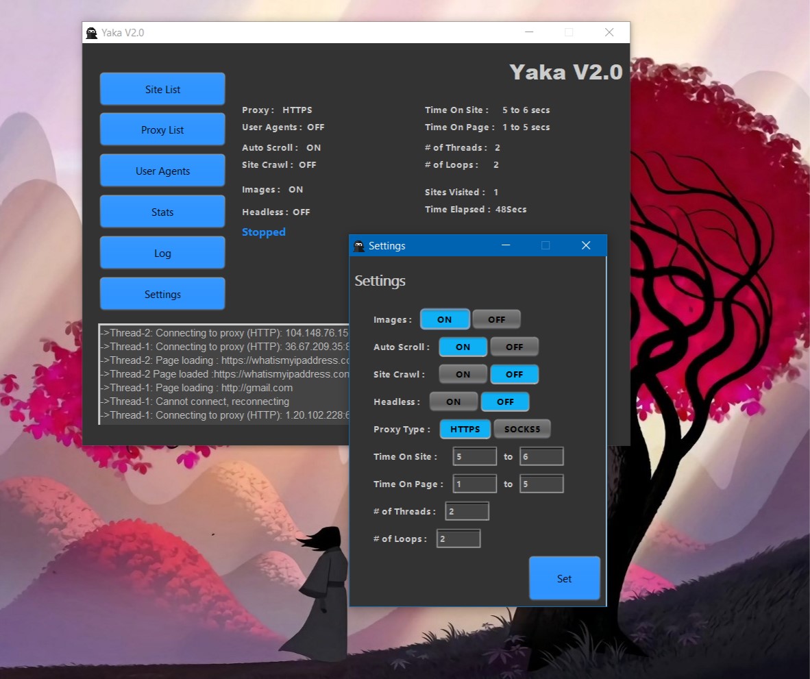 Yaka v2.0 - Traffic Bot (unlimited Web Traffic and Videos)