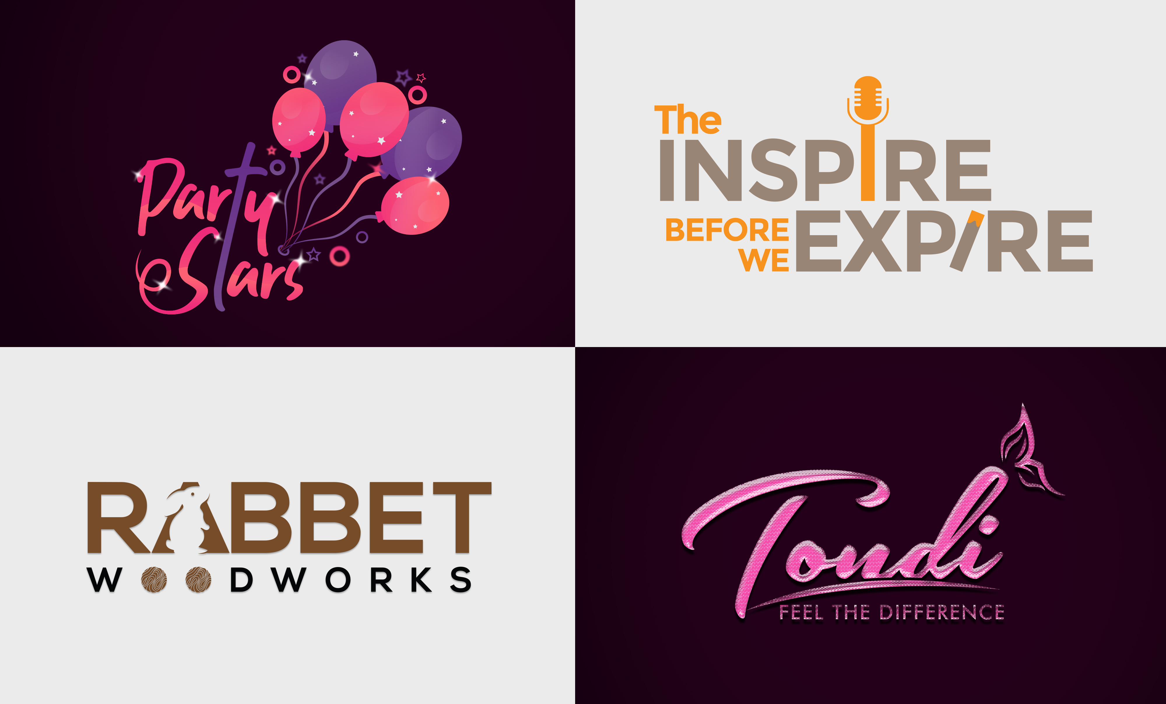 3 creative logo design for you in just 24 hours