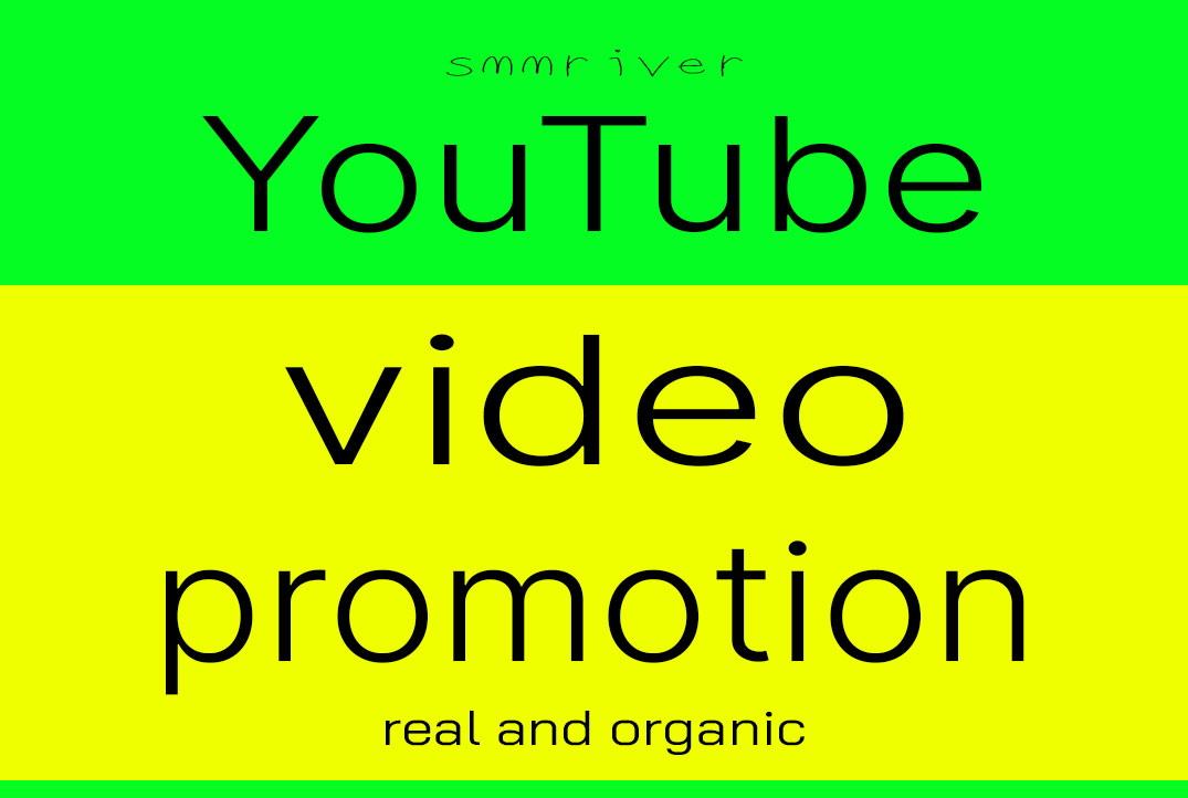 YouTube Video Promotion And Long Lasting Service