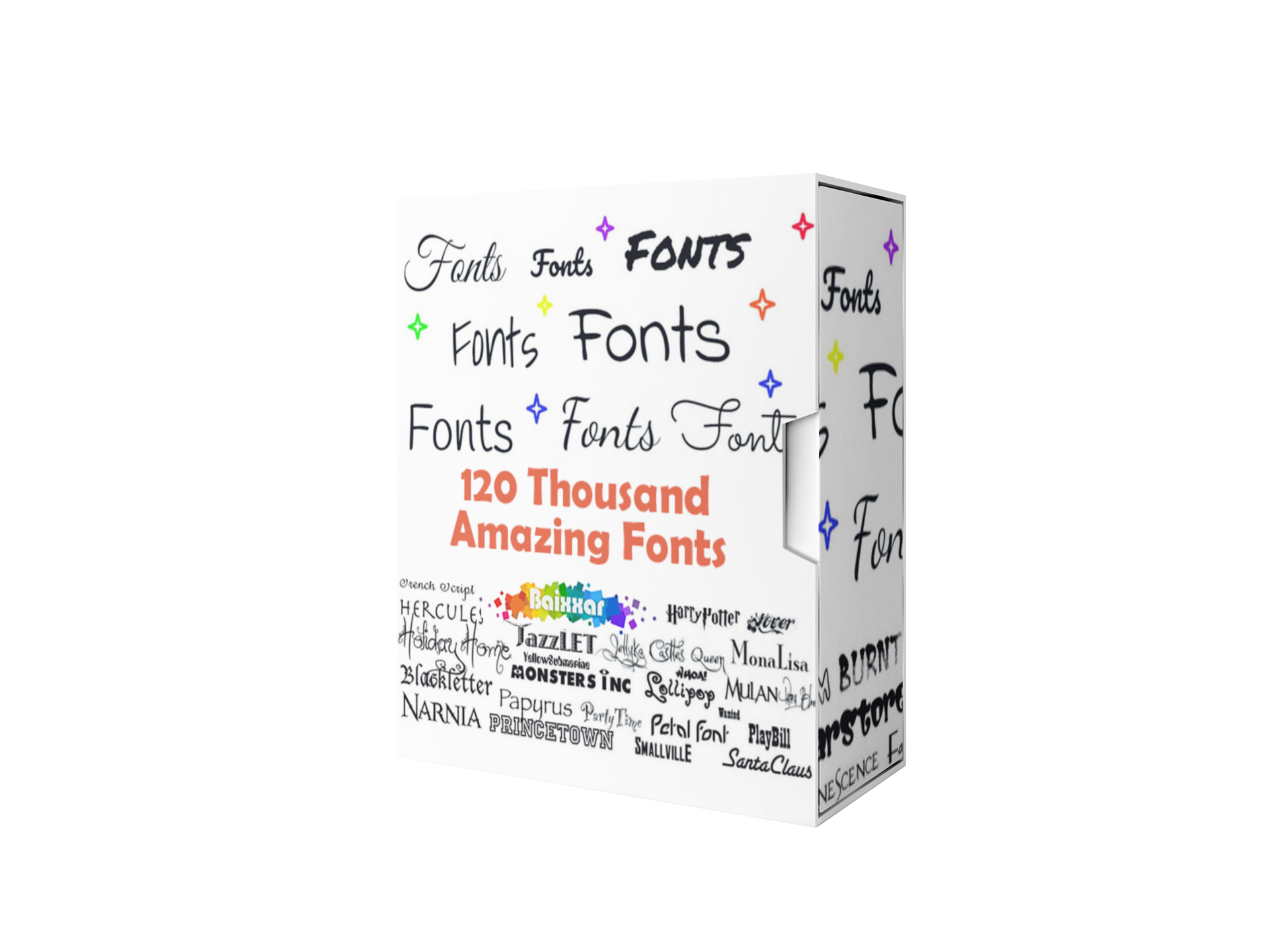 Collection With Over 120 Thousand Incredible Fonts