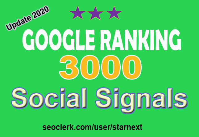 3000 SOCIAL SIGNALS ON HIGH AUTHORITY PAGES TO BOOST YOUR RANK TRAFFIC AND SEO