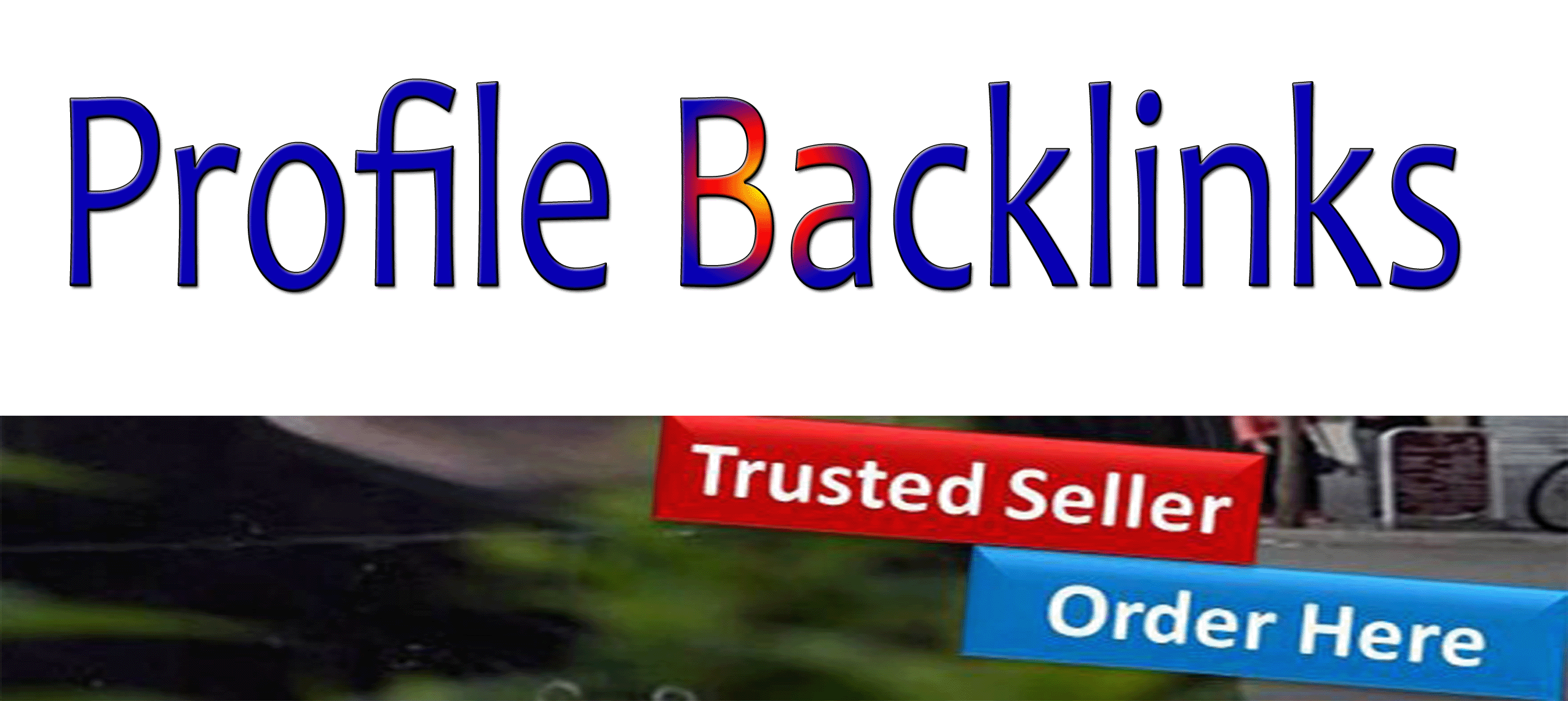 Get Manually TOP 10 profile Backlinks For your site