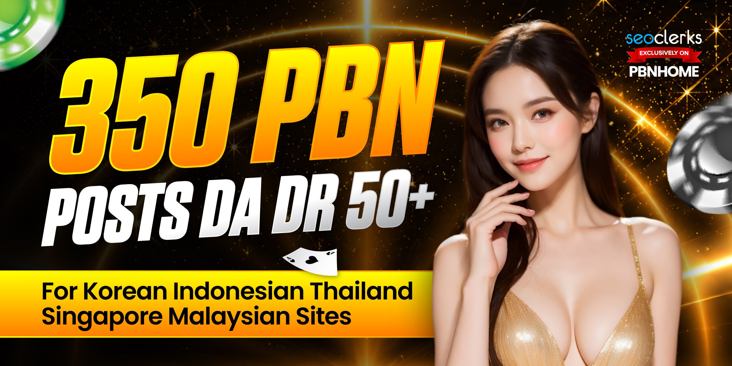 Ranking Improver For Korean Indonesian Thailand Singapore Malaysian Sites 350 DA 50 PBN Backlinks