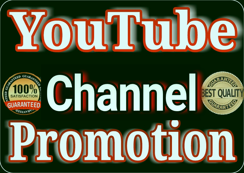 Youtube chanel promotion marketing via real users