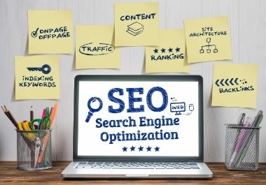 Full SEO Campaign for your Website (high DA sites list) )