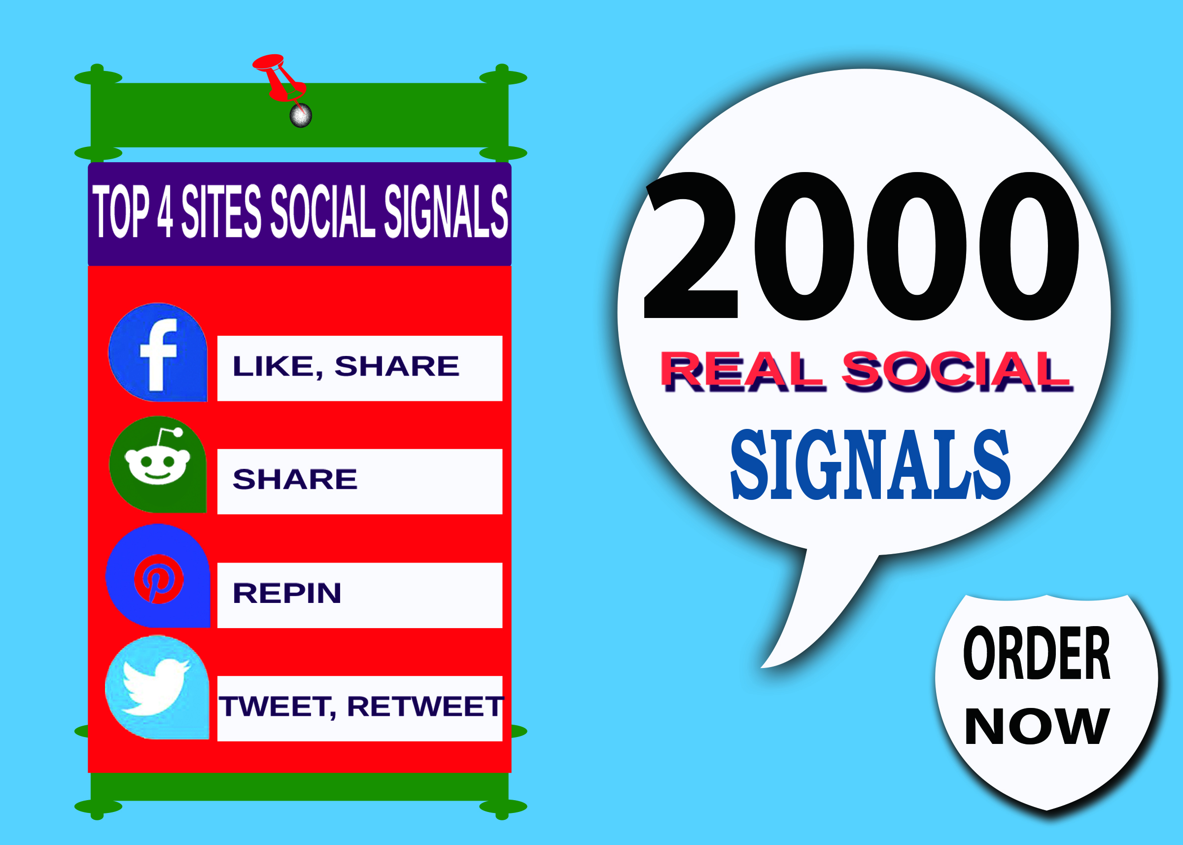 Website promotion Create backlinks Reddit social Signals