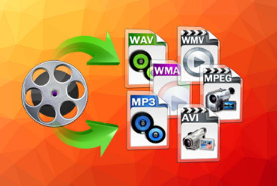 I will convert any file, video or audio to mp3, mp4 and any format
