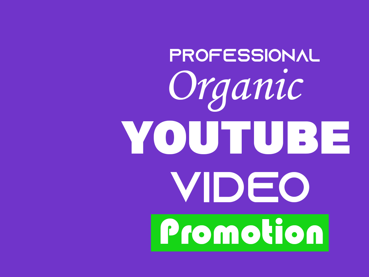 Professional YouTube Promotion on YouTube 