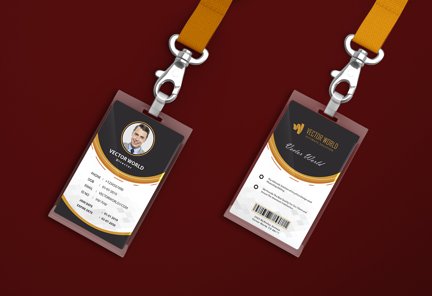 ID Card Design Professional within 24 hours for $5 - SEOClerks