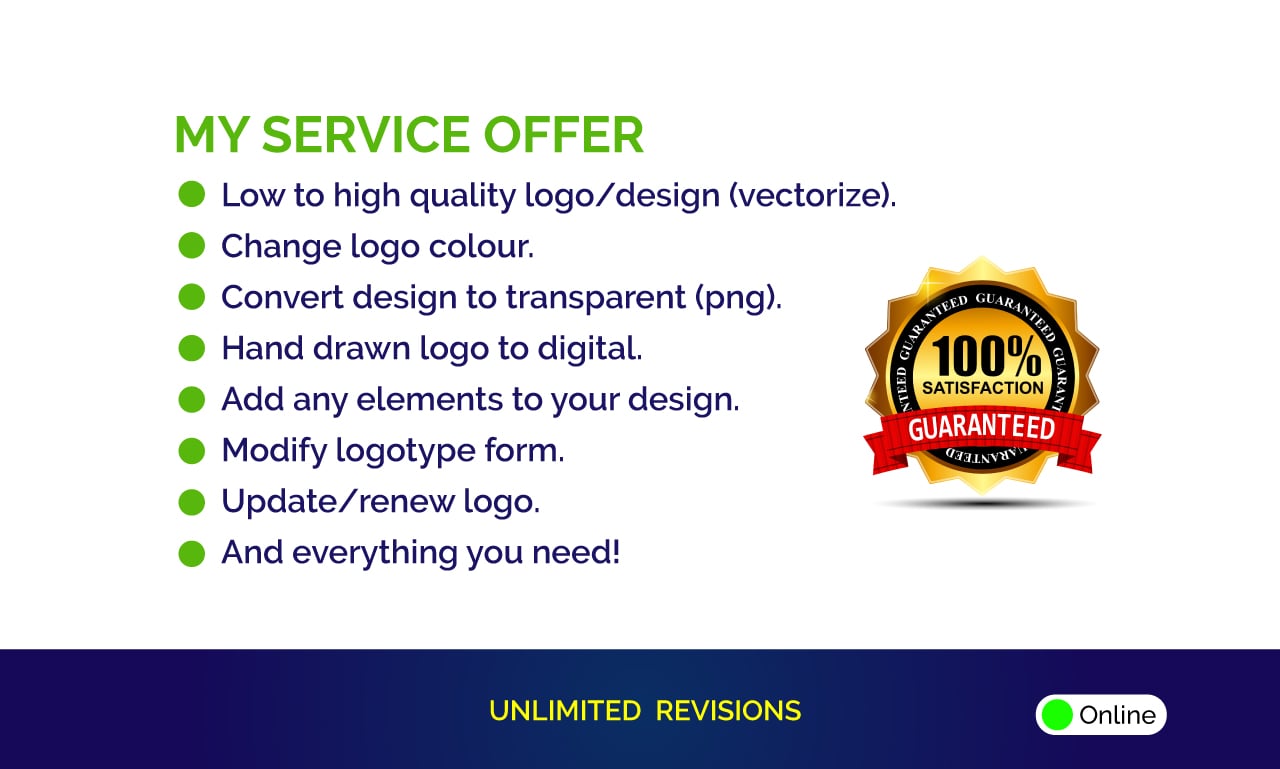 Convert Your Graphic Or Logo To Vector In 24 Hours