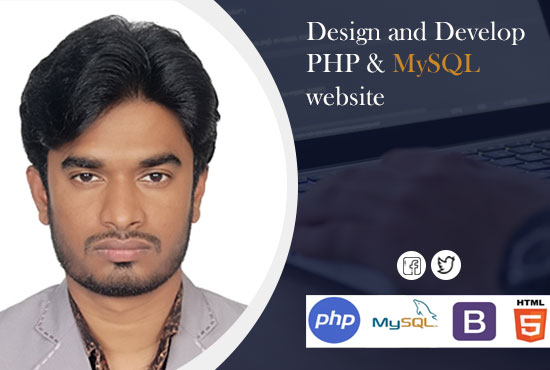 Full Web Site Development Using functional PHP/MySQL/JQUERY