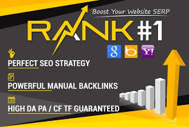 Rank Your Website on Google, 28 Days SEO Backlinks Manually 