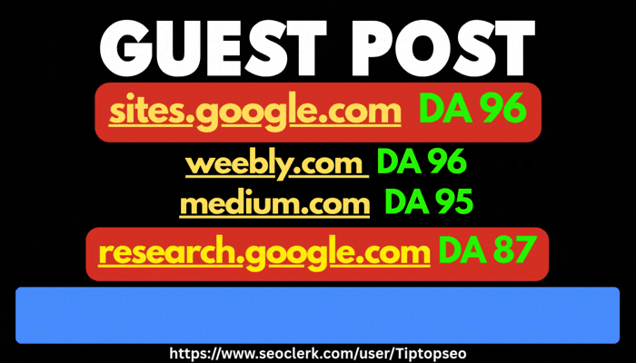 I will Boost Your Website Rankings with High Authority Guest Posts! with DA 90s