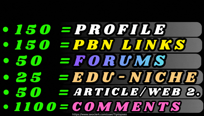 I will help to improve website rankings with manual our PRO PLUS BACKLINKS PACKAGE