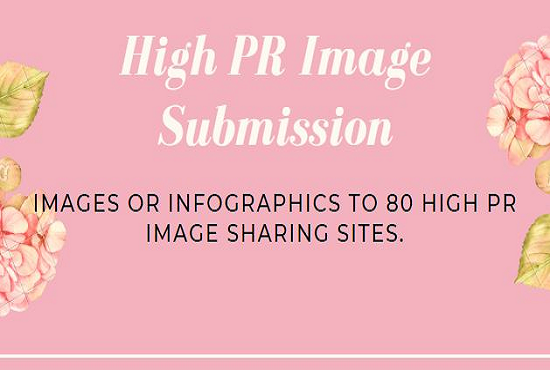Do Design Infographic High PR Image Submission Links