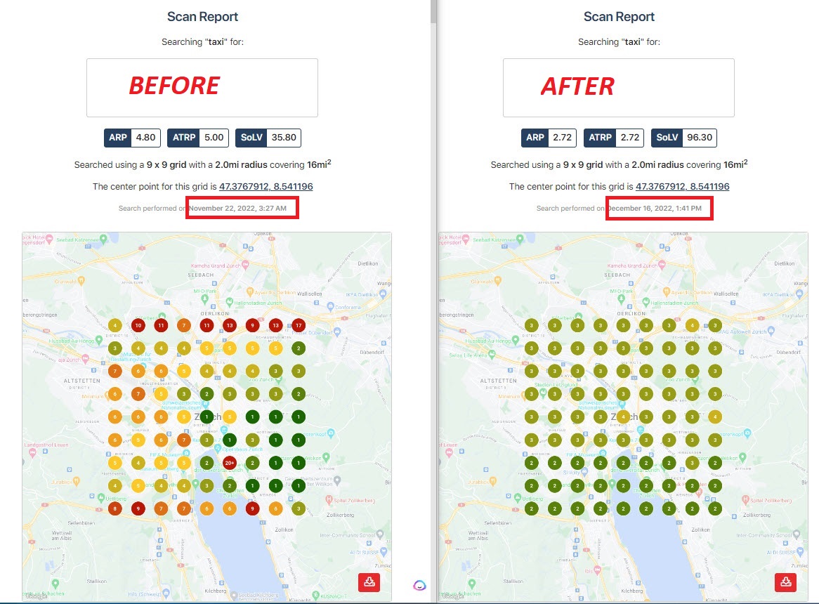 Driving directions on Google Maps for ranking your Google My Business profile. Driving Signal